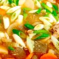 まいこmaman's cooksnap of when they made 野菜たっぷりヘルシー♪＊けんちん汁＊.