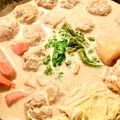 ame-ikuru's cooksnap of when they made もやし団子でミルク鍋.