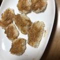 おさきゃらめる's cooksnap of when they made もち麦100%！おやつにも☆五平餅風.