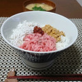 ダイナマイト漆黒's cooksnap of when they made ずぼらnaマグロたたき丼(覚書).