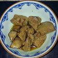 あると2904's cooksnap of when they made 砂肝と心臓の甘辛煮★.