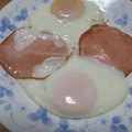 まさじぃじぃ's cooksnap of when they made 半熟ぷるぷるハムエッグ.