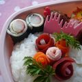 ちっち♡'s cooksnap of when they made お弁当の隙間に☆カニカマの海苔チー巻き♫.