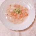 yesmama's cooksnap of when they made 焼きダイコンのエビあんかけ.