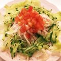 tomitomico's cooksnap of when they made やわらかバンバンジー♪ついでにスープ！.