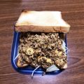 ｓｉｏ's cooksnap of when they made サバ味噌缶で簡単玉子とじ.