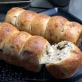 ☆kaoppe☆'s cooksnap of when they made ぶどうパン・・・目指せぶどうの森～　.