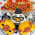 Ｋotonosuke's cooksnap of when they made キャラ弁＊簡単♪おにぎりくん弁当.