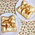 ふたごゆき's cooksnap of when they made ◎焼きりんご＋ましゅまろトースト◎.