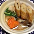 ぽぽきゅ's cooksnap of when they made ニラと牛蒡天の煮物♪.