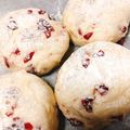 あぽまる's cooksnap of when they made 我が家のクリームチーズ入り白パン ♡.*.
