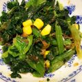 三兄妹の杏まま's cooksnap of when they made ホウレン草とコーンのおかか和え☆簡単弁当.