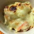 ふーなーちゃん's cooksnap of when they made 生秋鮭とチンゲン菜のマカロニグラタン.