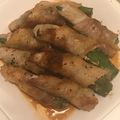 xMARILYNx's cooksnap of when they made 超簡単！焼き肉のたれでオクラの豚肉巻き.
