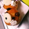 choco831's cooksnap of when they made 簡単！市販のカップケーキで作るクマちゃん.