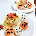 Coco。。。's cooksnap of when they made ハロウィン！ケーキ寿司＆おばけ手まり寿司.