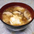 ＠迷子＠'s cooksnap of when they made なめこいり★きのこたっぷりかきたま味噌汁.