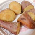 じゅるちゃん's cooksnap of when they made 炊飯器で作る 安納芋のふかし芋♡あま〜い.