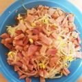 亜紗胡's cooksnap of when they made 簡単5分・モヤシとベーコンの醤油炒め.