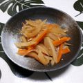 CoCoしゃんママ's cooksnap of when they made ヤーコンのきんぴら.