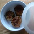 Chile's cooksnap of when they made さっぱりヘルシー★ごまごま鶏バーグ.
