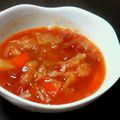 さーあん's cooksnap of when they made 簡単ヘルシー☆トマトしょうがスープ.
