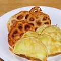 ゆゆ02's cooksnap of when they made 給食の味レンコンチップス.
