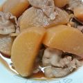 菜織実's cooksnap of when they made 【炊飯器】豚バラと大根の煮物.