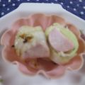 miyuki12's cooksnap of when they made おさかなソーセージと大根のクル②天ぷら♪.