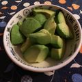 ☆hironon☆'s cooksnap of when they made シンプルにおつまみ☆塩アボガド.