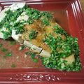 tanzanite's cooksnap of when they made ☆春菊をアクセントに絶品チキンステーキ☆.
