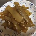 うじえり's cooksnap of when they made ヤーコンのきんぴら.