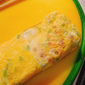RAD♪'s cooksnap of when they made かぶの葉とソーセージの玉子焼き♡.