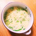 amikana's cooksnap of when they made 簡単すぎる☆ごま油香る中華風卵スープ.