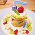 ｍ♪♪'s cooksnap of when they made １歳の誕生日♪ファーストバースデーケーキ.