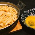 mari・y's cooksnap of when they made お夜食に◎すき焼き風うどん.