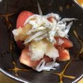あすはのママ's cooksnap of when they made トマトのじゃこおろし.