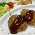 ルミすけ999's cooksnap of when they made じゃがいものせん切りバーグ.