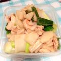 htki's cooksnap of when they made 高タンパク低カロリー　鶏ささみと長芋.