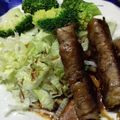 karo55's cooksnap of when they made ブロッコリーの茎の肉巻き☆照り焼き風.