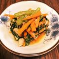 うさじいママ's cooksnap of when they made 子供&春菊苦手さんのための春菊和え物.