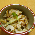 もんしゅしゅ's cooksnap of when they made えのきとちくわのきんぴら.
