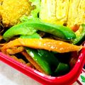U☆kaoru's cooksnap of when they made にんじんとピーマンの和風カレーきんぴら☆.