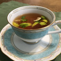 アンドーナツ☆'s cooksnap of when they made すだちを搾った後は☆すだち紅茶とすだち湯.