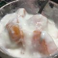 toshio39's cooksnap of when they made まろやか柿ヨーグルト.