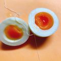 のんべぇヒロ's cooksnap of when they made 茹で卵をスパッと✂.