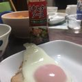 toshio39's cooksnap of when they made オイスターソース目玉焼き丼(*´罒`*).