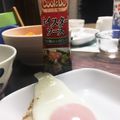 toshio39's cooksnap of when they made オイスターソース目玉焼き丼(*´罒`*).