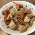 クックTopMfld's cooksnap of when they made ほっこりおいしい☆里芋のそぼろ煮☆.