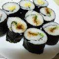 ひみつのアッコ's cooksnap of when they made 細巻き？おにぎり？かつお巻き～！.